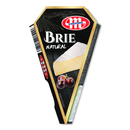 Сыр Mlekovita Brie Natural 58% 125гр Кнврт