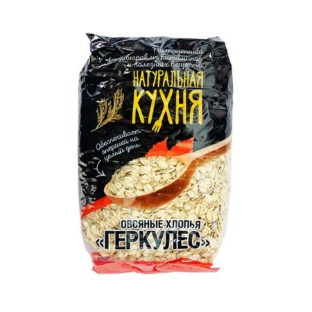 Хлопья Натуральная Кухня Овсяные 300гр стаб/б