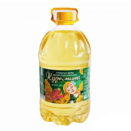 Масло Кудесница Подсолнечн 5л п/б