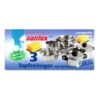 Губка Для Мытья Посуды Santex 3шт Губка Для Мытья Посуды Santex 3шт