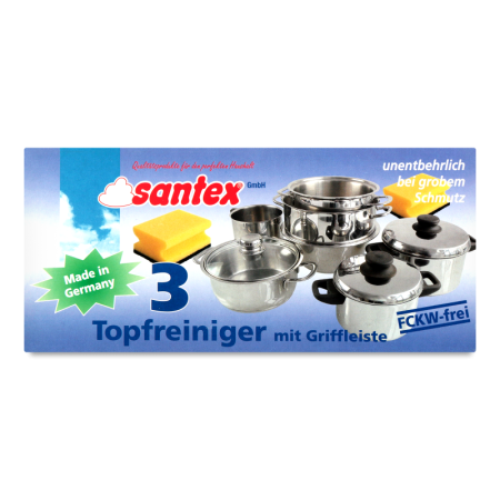 Губка Для Мытья Посуды Santex 3шт
