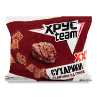 Сухарики Хрусteam Xxl Телятина на Гриле 130гр п/п