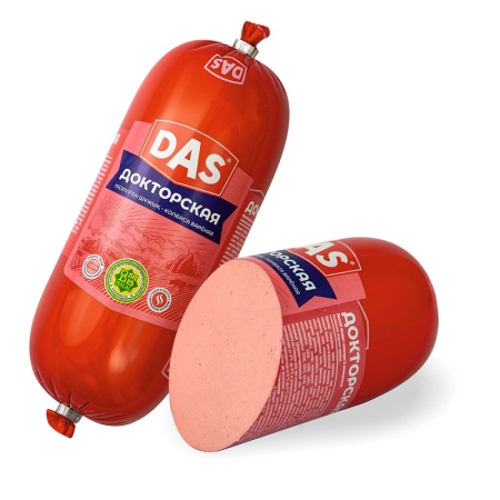Колбаса Dаs Докторская Вареная шт к/об