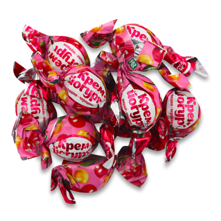 Конфеты крем-йогурт вишня-черешня Konti кг