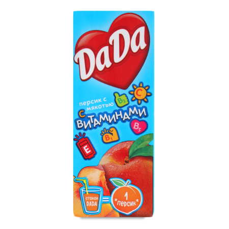 Нектар Dada Персик с Мякотью 200мл Tba