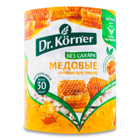 Хлебцы dr Korner Медовые 100гр Пленка