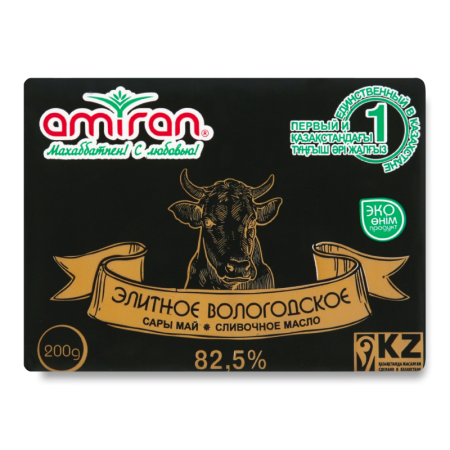 Масло 82.5% Сливочное с Ореховым Привкусом Amiran м/у 200г