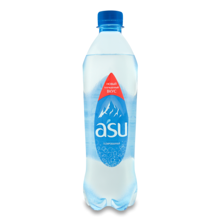 Вода Питьевая Газированная Asu п/бут 0.5л
