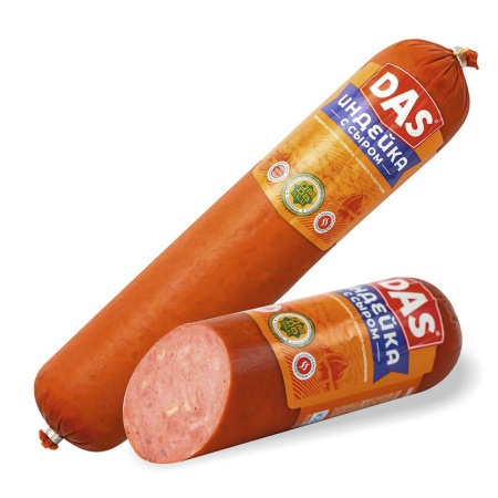 Колбаса Dаs Индейка с Сыром в/у