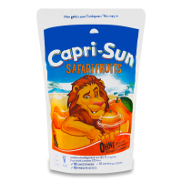 Напиток Безалкогольный Негазированный Сокосодержащий Safari Fruits capri-sun д/п 200мл Напиток Безалкогольный Негазированный Сокосодержащий Safari Fruits capri-sun д/п 200мл