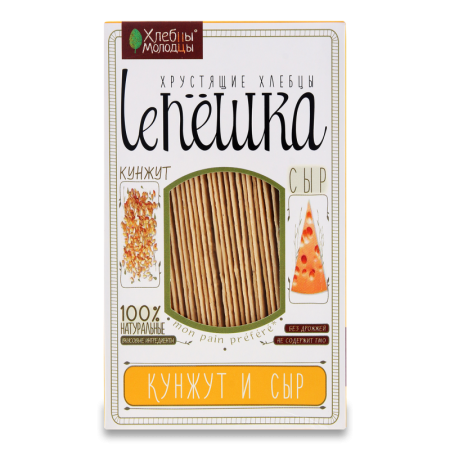 Хлебцы Lепешка Кунж и Сыр 150гр Кор