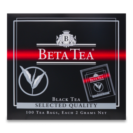 Чай Черный Selected Quality Beta Tea к/у 100х2г