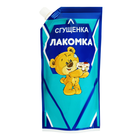 Продукт Сгущенный растительно-молочный с Сахаром Сгущенка Лакомка масло-дел д/п 460г