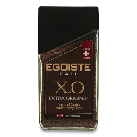 Кофе Молотый Растворимый Extra Original Egoiste c/б 100г