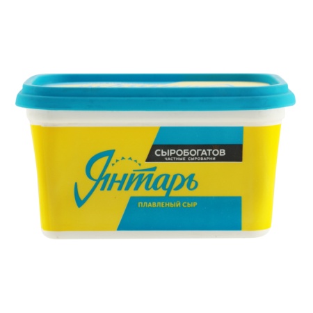 Сыр Плавленый 60% Янтарь Сыробогатов п/у 400г