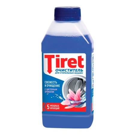 Очиститель Tiret д/стиральных Машин с Цветочным Ароматом 250мл п/б