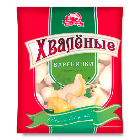 Вареники с Картофелем Хвалёные шин-лайн м/у 400г