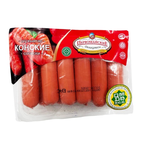 Сосиски Первомайские Деликатесы Конские Варён газ/у