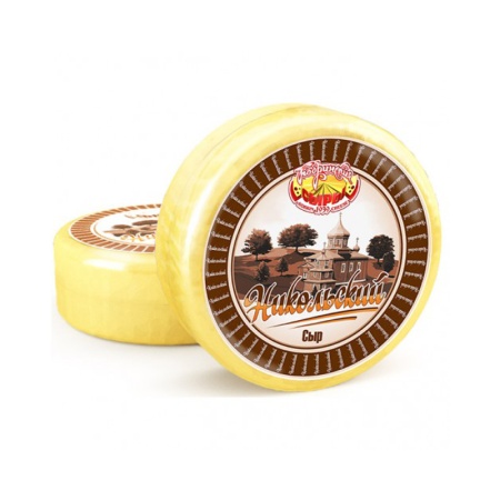 Сыр Кобринские Сыры Никольский с Ароматом Сливок 50% кг