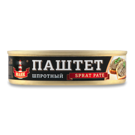 Паштет Маяк Шпротный 160гр ж/б