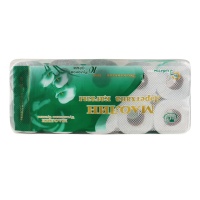 Бумага Туалетная Двухслойная Маолин 10шт