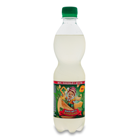 Напиток Безалкогольный Газированный дыня-мята Настоящий Буратино п/бут 0.5л