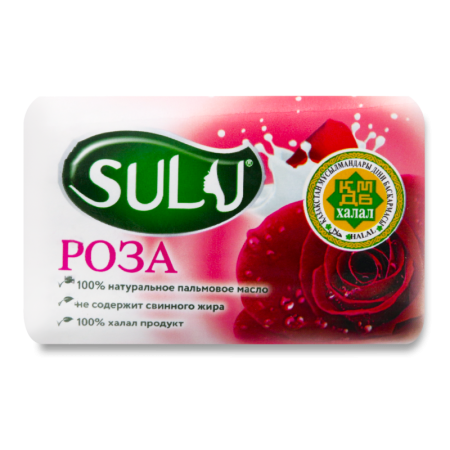 Мыло Туалетное Роза Sulu 90г