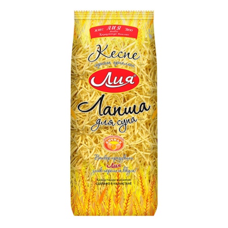 Лапша Лия Яичная д/супа 400гр стаб/б