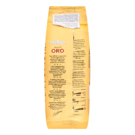 Кофе Lavazza Qualita Oro в Зернах 250гр стаб/б