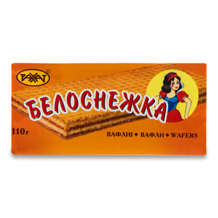 Вафли Рахат Белоснежка 110гр