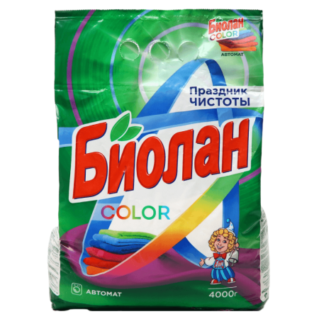 Порошок Стир Биолан Колор Автомат 4кг стаб/б