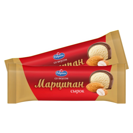 Сырок Савушкин Марципан 23% 40гр Стик